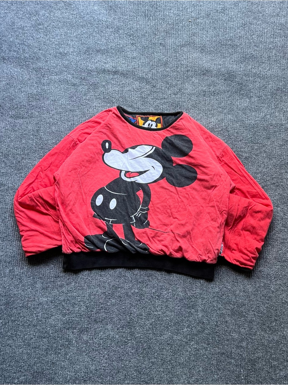 Vintage 90s Micky & Co. Reversible Sweatshirt
